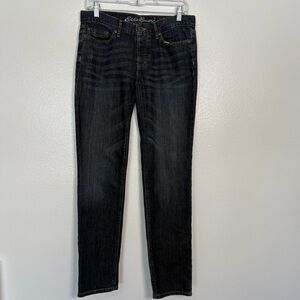 Eddie Bauer Boyfriend Relaxed Blue Denim Jeans Sz4 Classic Blue Jean